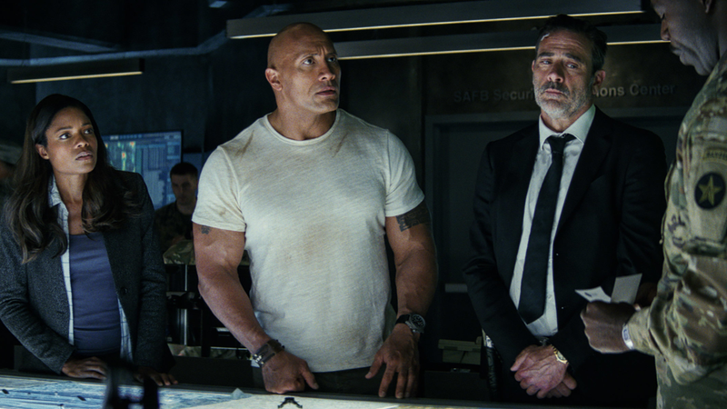 A lot of Rampage is this, just standing around talking.